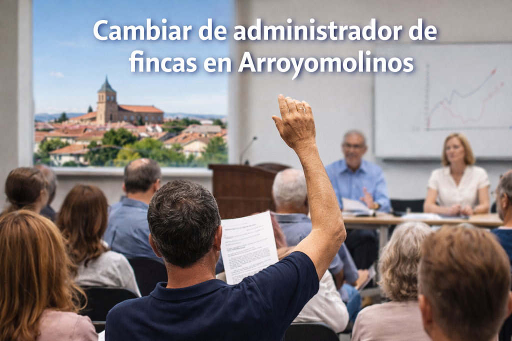 cambiar de administrador de fincas en Arroyomolinos